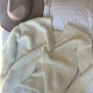 Cream Fuzzy Sweater